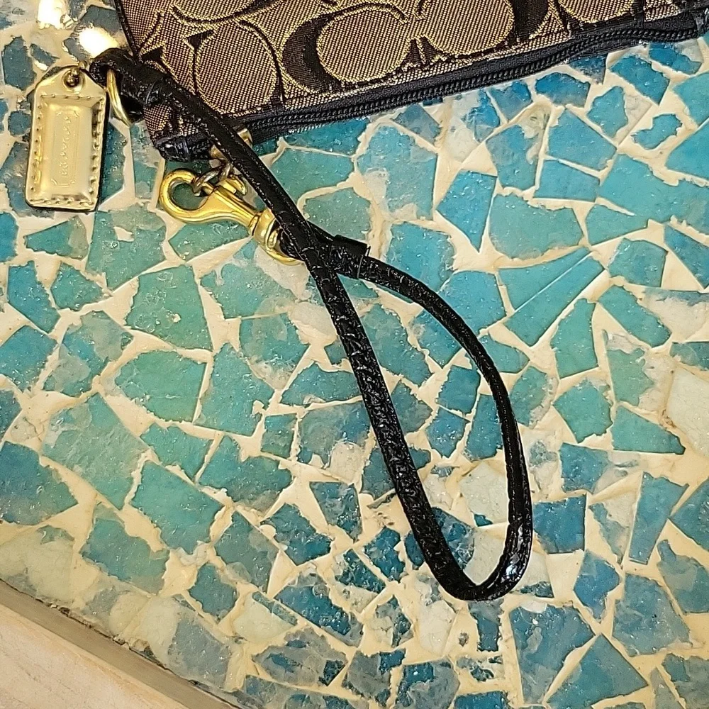Coach Poppy wristlet